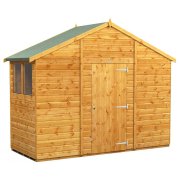 Power Apex 4x10 Garden Shed - Single Door